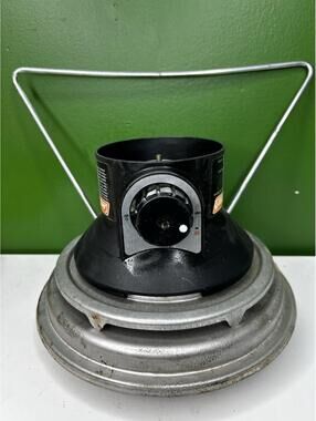 Coleman Black Cat Catalytic Propane Heater Camping Hunting Untested Parts